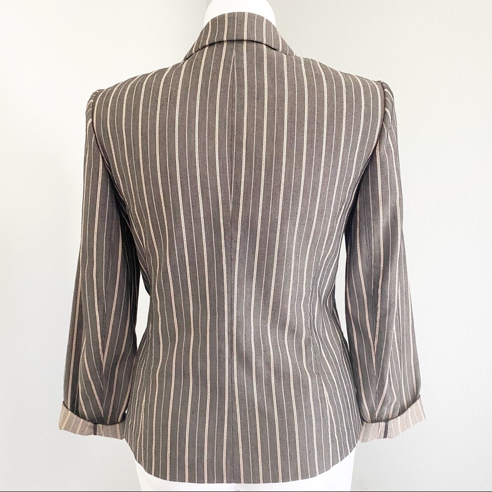 CASLON Vintage Blazer with Tan Stripes - Picture 4 of 7
